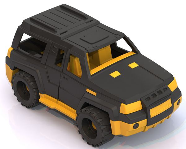 Jeep "Mustang" (yellow-black) 160/1